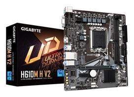 GIGABYTE H610M H V2 DDR5 Motherboard - Supports Intel Core 14th CPUs, 6+1+1 Hybrid Digital VRM, up to 3200MHz DDR5 (OC), 1xPCIe 3.0 M.2, GbE LAN, USB 3.2 Gen 1 | H610M H V2 DDR5 | 4719331859985