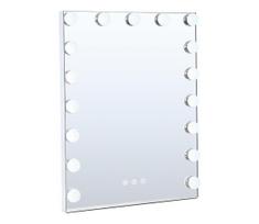 Brilagi - Dimeriuojamas LED makiažo veidrodis HOLLYWOOD LED/15W/230V 55x70 cm baltas