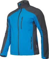 Batai, darbo drabužiai | Asmeninės apsaugos priemonės // Darbo, apsauginiai, aukšto matomumo drabužiai // Kurtka softshell niebiesko-szara, "xl", ce, lahti