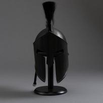 Spartan Warrior King Leonidas Helmet Perfect for Cosplay or Display  300 Movie Helmet, Replica Wearable Halloween Gift black