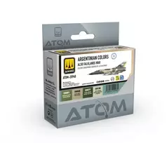 AMMO by MIG Jimenez ATOM akrilinių dažų rinkinys Argentinos aviacijai – 4 spalvos