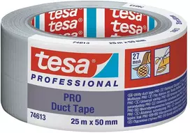 Audinio juosta TESA STANDART (pilka) 25m x 50mm 74613-00003-15