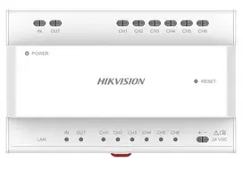 Dviejų laidų vaizdo/garso skirstytuvas Hikvision DS-KAD706Y-SP