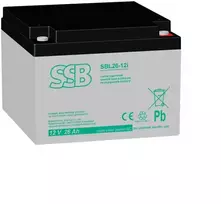 Akumuliatorius (AGM) SSB SBL (26Ah, 12V, F13 M5, VRLA)