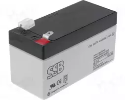 Akumuliatorius (AGM) SSB SB (1.3Ah, 12V, F1, VRLA)