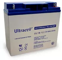 Akumuliatorius Ultracell UL18-12 (18 Ah, 12V)