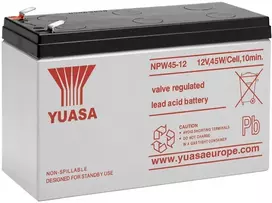 Akumuliatorius YUASA NPW45-12 (8.5Ah, 12V, F2, 45W, VRLA, AGM, gilus iškrovimas)