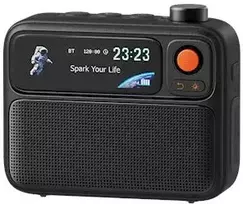 Divoom FlowToo All-Day Lifestyle Speaker, juodas