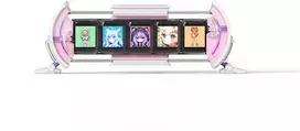 Divoom TimesGate II Cyperpunk Multi-Screen, pink