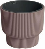 Prosperplast Gėlių vazonas Milly žemas 30x27cm 10L, šviesiai rudas