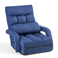 Sofa VEVOR Sulankstoma grindų kėdė su atlošu