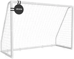 VEVOR Futbolo vartai 2,44 x 1,82 m iš PVC