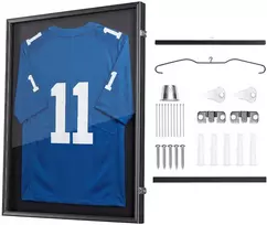 Nuotraukų rėmelis VEVOR Sportinių marškinėlių rėmas-vitrina 90 x 70 x 4 cm