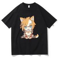 Fashion Genshin Impact T-shirt Women Harajuku Aesthetic Cartoon Graphic Short Sleeve T Shirt Female Casual Unisex Clothing Tops S juoda