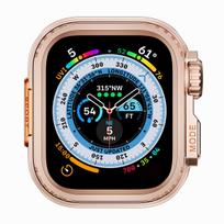 Metalinis buferio dėklas Apple Watch 45mm 44mm apsauginiam rėmeliui iWatch Series 9 8 7 6 5 4 SE Pakeisti į Ultra 3 2 49mm 45mm-Series 7 8 9 gray