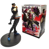 18cm JoJo's Bizarre Adventure JoJos Killer Queen Dio Rohan Kishibe Jonathan Kujo Jotaro Jolyne Cujoh Action figure toys gift black