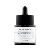 COSRX The Retinol 0.5 Oil 20ml Korean Retinol Facial Oil Serum for Firming, Smoothing & Anti-Aging Care black
