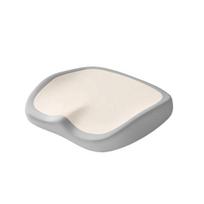 Memory Foam Seat Cushion, Pressure Relief Office Chair Cushion, Ergonomic Seat Cushion for Long Sitting Hours on Office Home Chair Car B white
