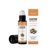 VIARELINE Frankincense Castor Oil Roll-On Serum Hydrating Eye Area Care Lightweight Absorbing Roller 10ml