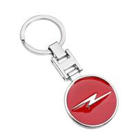1 vnt. Automobilio emblemos raktų pakabukas Metalinis raktų žiedas Aksesuarai Opel Astra Insignia Vivaro Corsa Mokka Zafira Vectra OPC Vauxhall Meriva Ld1 juoda