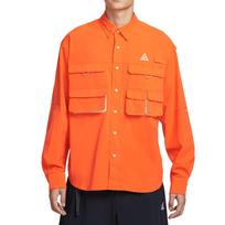 Nike ACG Shirts Men's Safety Orange Lapel Moderate HJ2466-819 L saugi oranžinė spalva