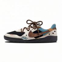Nike Terra Manta Solitary Wanderer Audinio Neslystantis, Lengvas Ir Kvėpuojantis Žemi Batai Riedlentėms Unisex HQ4502-100(Team1727- ) 40.5 chaki