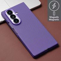Magnetic Case for Samsung Galaxy Z Fold 8 Ultra 7 6 MagSafe with Tempered Film Screen Protection Cover Phone Bumpers for Samsung Z Fold6