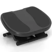 Kojų atrama stalui, 3 pakopų reguliuojamo aukščio ergonomiška atrama kojoms