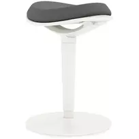 Ergonomiška taburetė, reguliuojamo aukščio, pasukama, pilka 56,5-71,5 cm