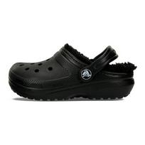 Crocs comfortable and versatile non-slip lightweight children's sandals, black children's model 24-25 juoda
