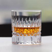 K9 Crystal Handmade Whiskey Glass gray