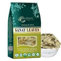 Birju Mahavir Senna Leaf - Alexandrina - Cassia Angustifolia - Sonamukhi Patta - Sanay Patti 400 g 400GM black