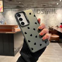 Heart-shaped Case for Samsung A56, A54, A55/A36, A35, A26, A16 A56 5G gray