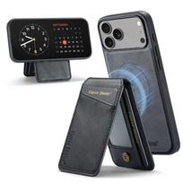 Auto Leather Phone Case for iPhone 17 Pro Max 17air 16e 16 Plus 15 14 13 Pro 12 11 7 8 SE2 Detachable Magnetic Card Holder Cover iPhone Air juoda