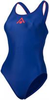 Women's swimwear aqua sphere essential classic back navy blue/red 32