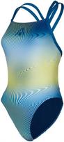 Women's swimwear aqua sphere essential open back multicolor/blue 30