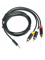 innov8® 3.5mm Male to 3 RCA Audio Video Optical Digital AV Cable For Xbox 360