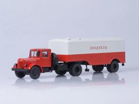 MAZ-200V Diecast Truck with МAZ-5217 Trailer, 1:43 Scale