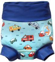 Vaikiški maudymosi kostiumėliai kūdikiams aquakiddo swim nappy cars