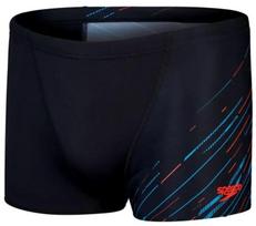 Speedo hyperboom v-cut aquashort black/blue s - uk32
