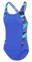 Speedo hyperboom splice muscleback blue/black 116cm