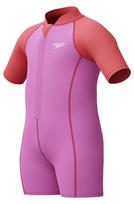 Speedo lts neoprene suit infant girls violet/red 6–9 mėnesiai