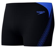 Speedo hyperboom splice aquashort black/blue xxl - uk40