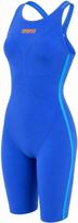 Arena powerskin veloce open back neon blaze xxs - uk28