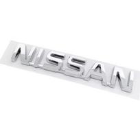 yxkpz10 ABS Car Rear Trunk Letters Logo Badge Emblem Sticker For Nissan Qashqai Juke Pulsar Sentra Altima Patrol Micra Rogue Almera sidabras