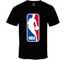 NBA Juodi Unisex marškinėliai S įvairiaspalvis