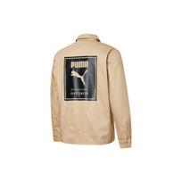 PUMA Jackets Men's Pebble Pattern Lapel Moderate Workwear 534478-20 L beige