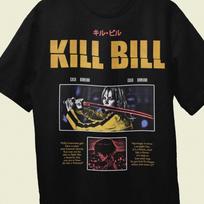 Kill Bill - Vintage Film T-Shirt and kids tshirt - Quentin Tarantino - Japan Style Cult Classic Movie Merch 110 beige