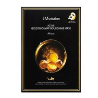 JMSOLUTION Active Golden Caviar Nourishing Prime Mask (10 Sheets) 1 pack black