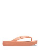 CROCS - Moteriškos paplūdimio šlepetės, CLASSIC PLATFORM FLIP W